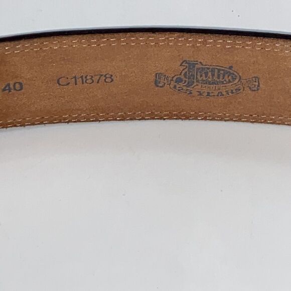 VTG, Justin Boots 1879 125 Years C11878 Handmade Original Men Belt Size 40 - Picture 8 of 8